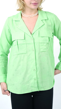 Chemise Oversize Verte