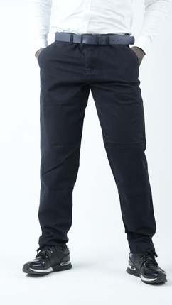 Pantalon Chino Slim Noir