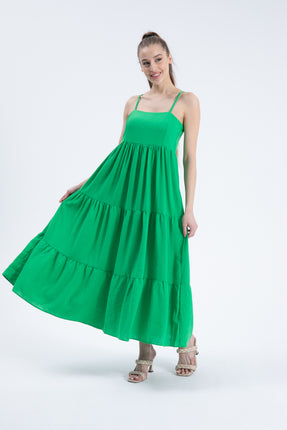 Robe Longue à Bretelles