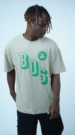 T-shirt à imprimé logo Boston