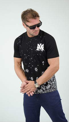 T-shirt Amiri à Motifs Éclaboussures