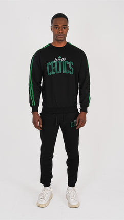 Ensemble de Survêtement Sportif-Noir