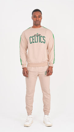 Ensemble de Survêtement Sportif-Beige