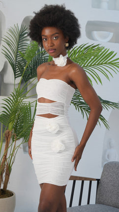 Robe Bandeau Blanche