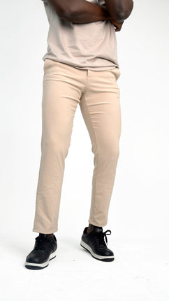 Pantalon Slim Fit Beige