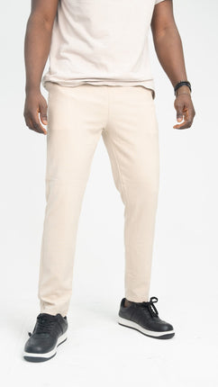 Pantalon Slim Beige