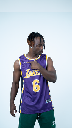 T-Shirt Sportif à Motif Lakers