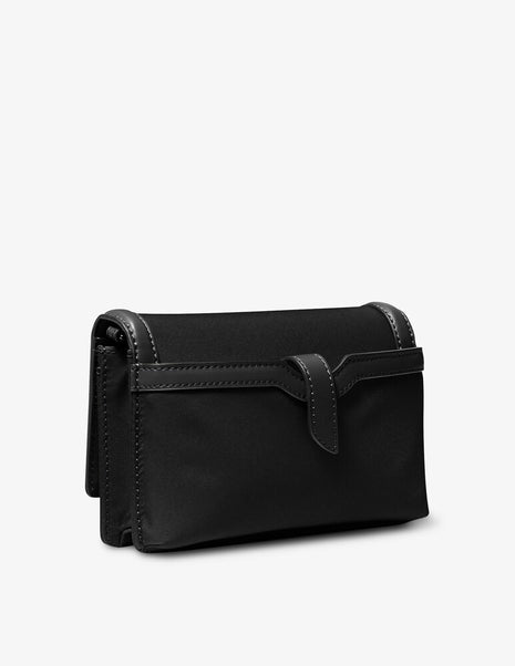 Portefeuille en cuir noir Michael Kors