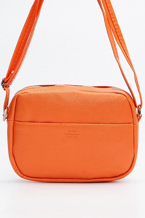 Mini sac à bandoulière urbain avec bandoulière croisée - Orange