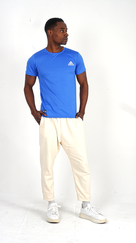 T-Shirt Sport 'Adidas Bleu'