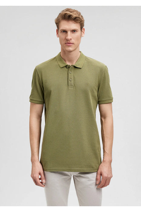 Polo-Shirt Vert Pour Homme-MAVI