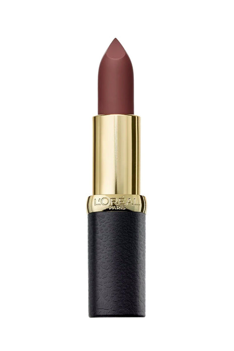 L'Oréal PARİS-Rouge à Lèvres Riche Matte Addiction 654 Bronze Sautoir