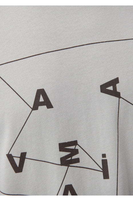 T-shirt MAVI Gris à Imprimé Alphabétique "M A V I" Pour Homme