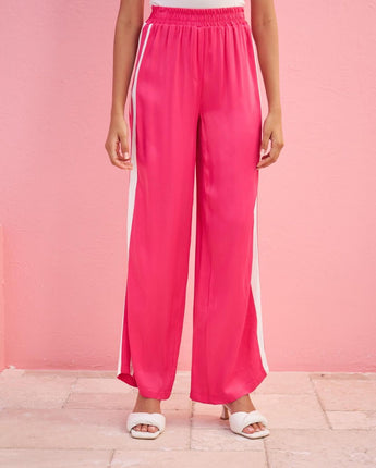 Pantalon Lounge Aérien et Chic - Rose