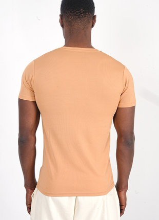 T-Shirt Sportif Orange Dynamique