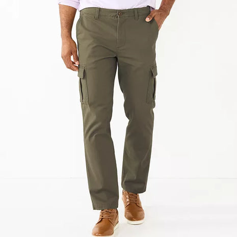 Pantalon Cargo Vert