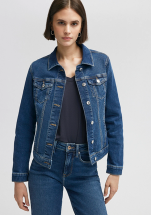 Veste En Jean Bleu Pour Femme