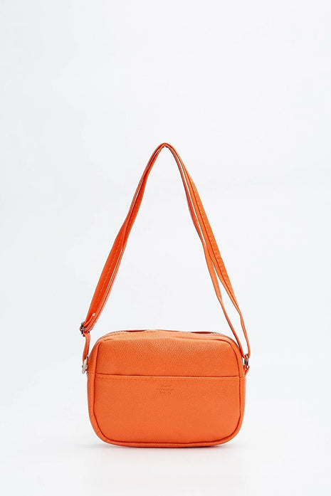 Mini sac à bandoulière urbain avec bandoulière croisée - Orange