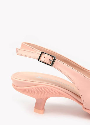 Escarpins Slingback Rose Poudré