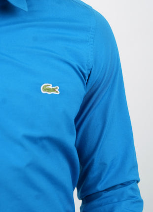 Chemise Lacoste "Bleu Vibrant" Pour Hommes