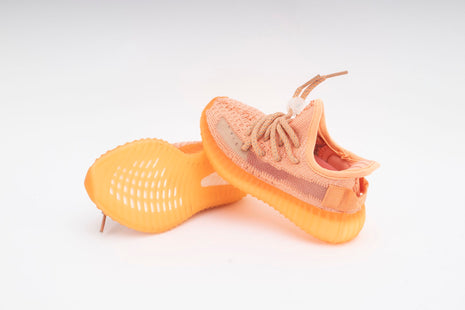 Baskets Adidas Yeezy Boost 350 Orange Pour enfant.