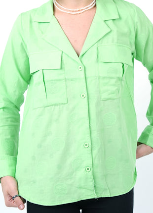 Chemise Oversize Verte