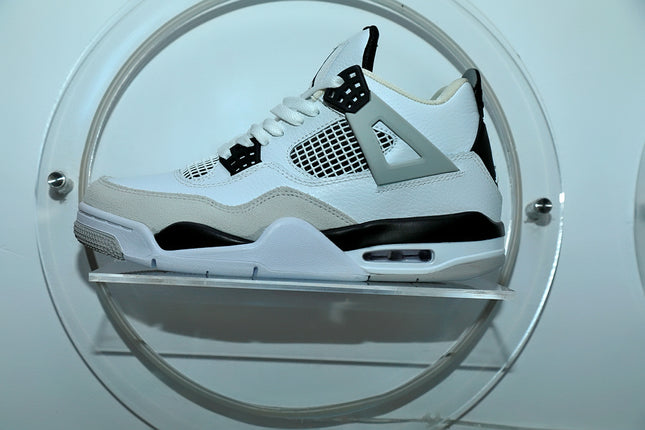 Air Jordan 4 – Sneakers Premium Blanc & Noir