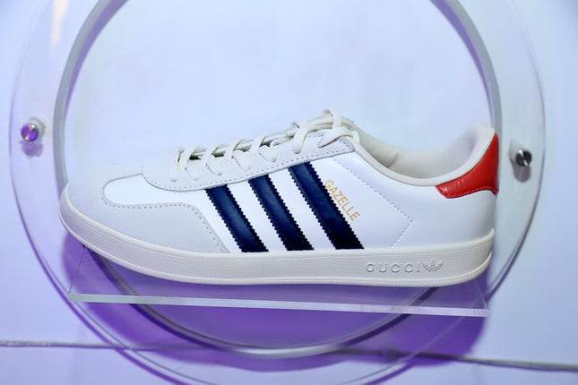 Adidas Gazelle Blanc Bleu - VIP sneaker Shoes (Chaussure) 👟