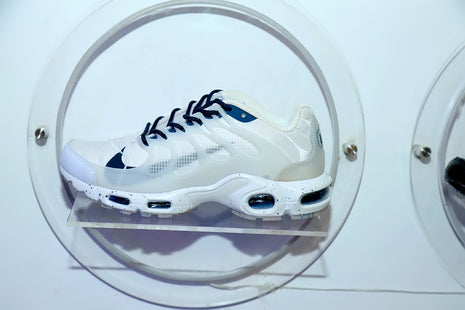 Basket Nike Air Max Plus Blanche et Bleue - VIP sneaker Shoes (Chaussure) 👟