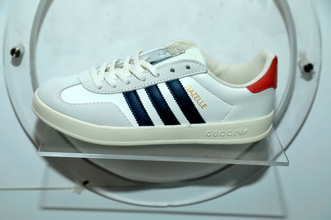 Adidas Gazelle Blanc, Bleu Marine &amp; Rouge - VIP sneaker Shoes (Chaussure) 👟