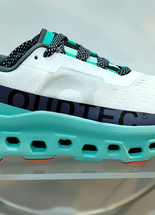 Basket On Cloudmonster Blanc et Turquoise -  VIP sneaker Shoes (Chaussure) 👟