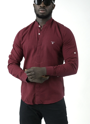 Chemise GANT Bordeaux Classique