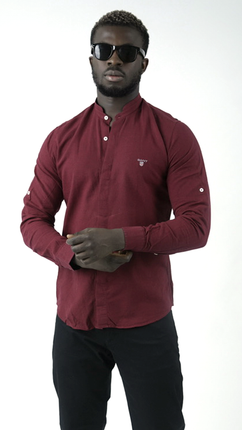 Chemise GANT Bordeaux Classique