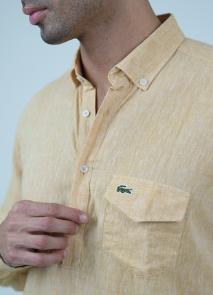 Chemise lacoste en Lin Naturel