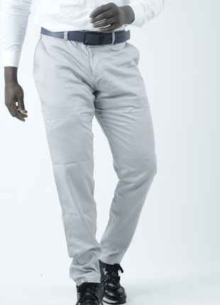 Pantalon Chino Gris Clair