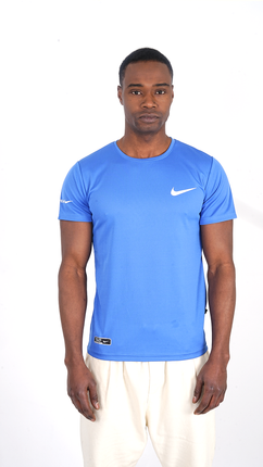 T-Shirt Sport 'Nike Bleu'