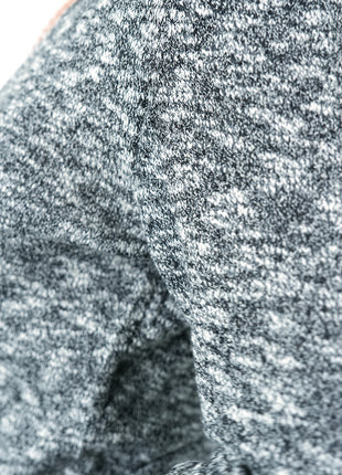 Cardigan Tricoté Gris Moucheté - Haut seulement