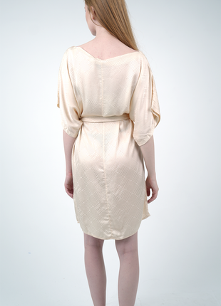 Robe Tunique Texturée-Beige