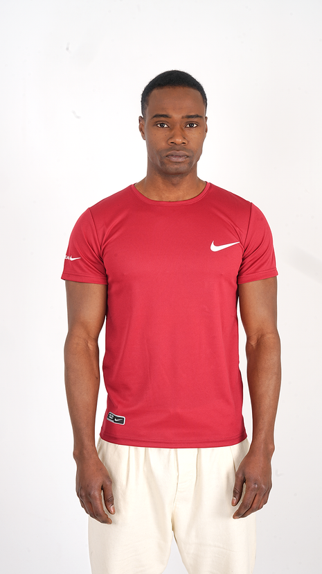 T-Shirt Sport 'Nike Rouge'