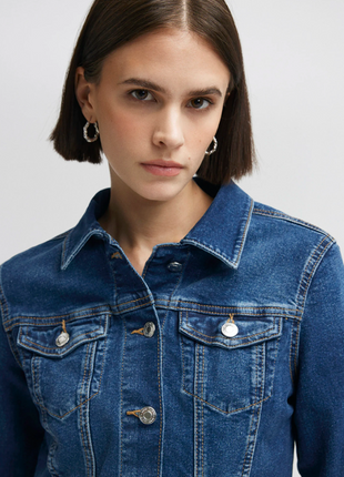 Veste En Jean Bleu Pour Femme