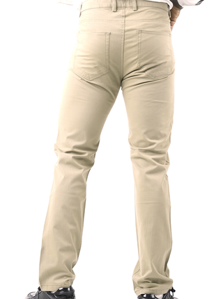 Pantalon Chino Noir 'Urban Chic'