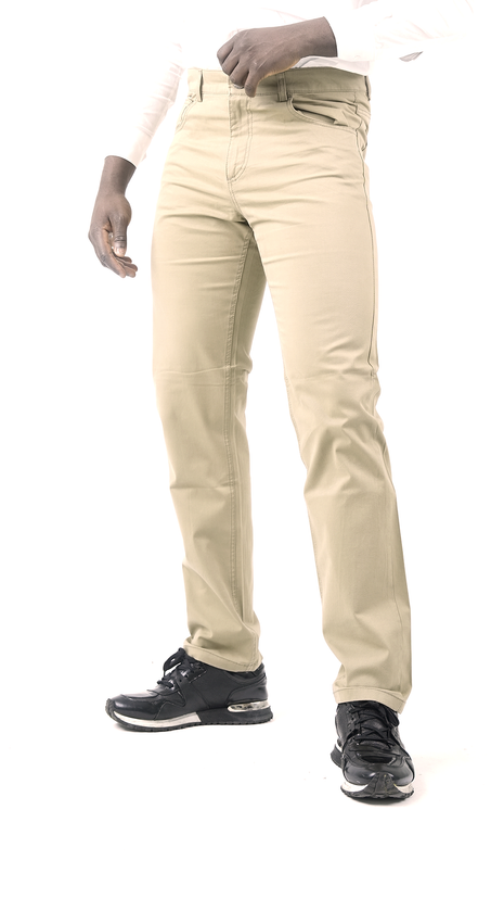 Pantalon Chino Noir 'Urban Chic'