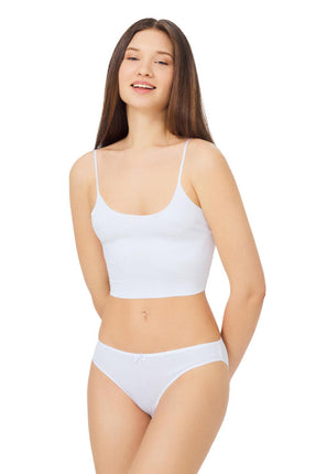 Paque de 6 Slip Basique En Coton