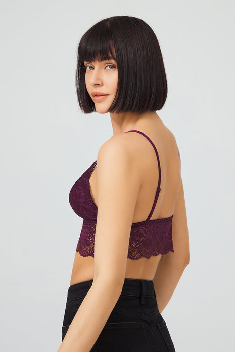 Bralette à Lacets Croisés