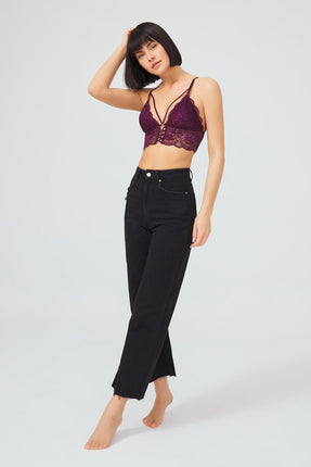 Bralette à Lacets Croisés