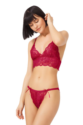 Ensemble Lingerie Dentelle Délicate