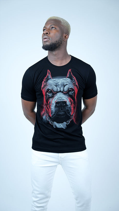 T-Shirt Noir "Garde Loyal"