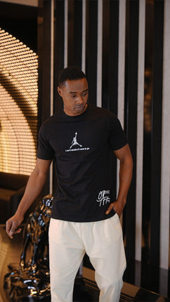 T-Shirt AJ Noir 'Lakers Game'