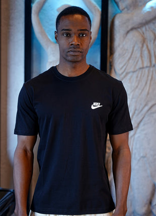 T-shirt Nike Noir en Coton Premium