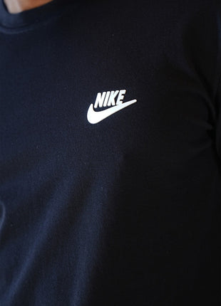 T-shirt Nike Noir en Coton Premium